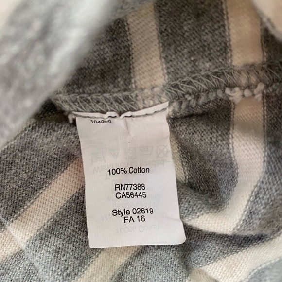 J.Crew stripped men’s size medium hoodie - Picture 6 of 10